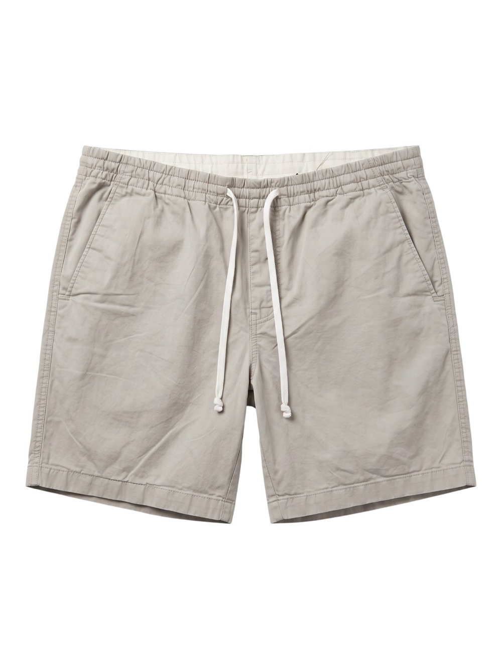 CHAPS Men's Khaki Pull On Drawstring Casual Shorts Size Large 6" Inseam